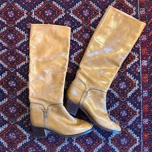 Vintage Italian Leather Calf Boots